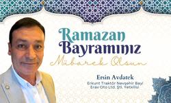 Erkunt Traktör Nevşehir Bayi Erav Oto Ltd. Şti.'nin Ramazan Bayramı Mesajı