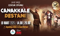 “ÇANAKKALE DESTANI” ÇOCUK TİYATRO OYUNU SAHNELENECEK