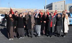 Nevşehir’de Şalvarını Giyip Gelen Kadınlara Özel Slalom Sürüşü