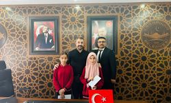 Karapınar Belediye Başkanı Yasin Güneş Şampiyon Öğrencileri Ağırladı