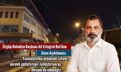 Başkan Bul'dan Gece Açıklaması: "Yayalaştırma projesini izliyor, sürekli geliştiriyor, iyileştiriyoruz. Devam da edeceği