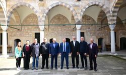 Vali Ali Fidan, Restorasyonu Tamamlanan Damat İbrahim Paşa Külliyesi’nde İncelemelerde Bulundu