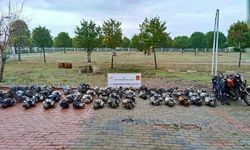 Nevşehir’de Şase Numarası Değiştirilen Motosikletler Ele Geçirildi