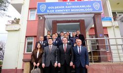 Gülşehir’de Polis Haftası Münasebetiyle İlçe Emniyet Müdürlüğü’ne Ziyaret