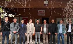 Başkan Adayı Babaoğlu’ndan Berberler ve Kuaförler Odası Başkanı İbiş’e Ziyaret