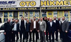 AK Parti Nevşehir Teşkilatı Yeni Sanayi Sitesi’nde Esnaf Ziyaretinde Bulundu