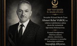 BBP Nevşehir İl Başkanı Mustafa Batmaz'ın Taziye Mesajı