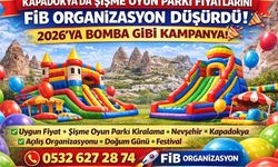 Kapadokya’da Şişme Oyun Parkında Fiyatları FİB Organizasyon Düşürdü! 2026’ya Damga Vuracak Kampanya