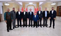 NTSO Başkan Adayı Mehmet Ali Öbekli’den Vali Hüseyin Kök’e Hayırlı Olsun Ziyareti