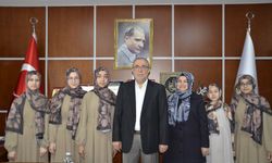 Hafız Öğrencilerden İl Müftüsü Kazım Güzel’e Ziyaret