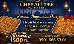 Chef Ali İpek Patisserie’den Kurban Bayramına Özel Dev Kampanya