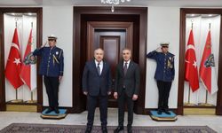 Nevşehir Valisi Hüseyin Kök, Emniyet Genel Müdürü Ali Fidan’ı Ziyaret Etti