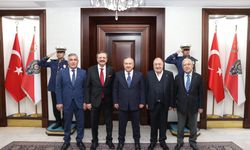 TOBB Başkanı Hisarcıklıoğlu ve NTSO Başkanı Arif Parmaksız’dan Emniyet Genel Müdürü Ali Fidan’a Ziyaret