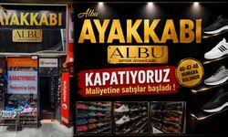 ALBU Ayakkabı: "Kapatıyoruz Maliyetine Satışlar Başladı!"