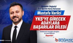 Nevşehir Boğaziçi Özel Öğretim Kursu Kurucusu Mustafa Varilci YKS'ye Girecek Adaylara Başarılar Diledi