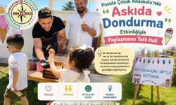 Pusula Çocuk Anaokulu’nda “Askıda Dondurma” Etkinliğiyle Paylaşmanın Tatlı Hali