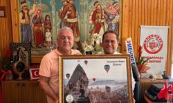 Göreme Belediye Başkanı Ömer Eren’den Mustafapaşa Belediye Başkanı Mustafa Özer’e Hayırlı Olsun Ziyareti