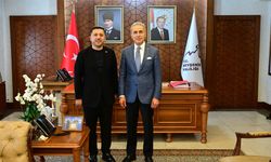 Nevşehir Belediye Başkanı Rasim Arı ve Başkan Yardımcısı İbrahim Yüzer’den Vali Hüseyin Kök’e Ziyaret