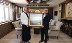 Derinkuyu Belediye Başkanı Taner İnce’den Kaymakam Esra Bozan’a Veda Ziyareti