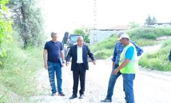 Başkan Erkan Çiftci Tuzköy’de Devam Eden Çalışmaları Yerinde İnceledi
