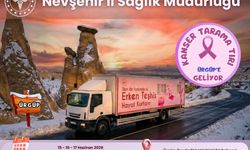 Kanser Tarama Tırı Ürgüp’e Geliyor!