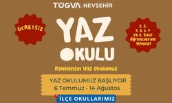 TÜGVA Nevşehir’den İlçelere Yaz Sürprizi: Ücretsiz Yaz Okulu Kayıtları Başladı!