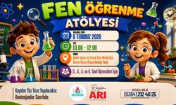 Uygulamalı Fen Öğrenme Atölyesi İçin Kayıtlar Başlıyor
