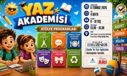 Eğlenerek Öğrenebileceğiniz Yaz Akademisi Atölye Programları Başlıyor