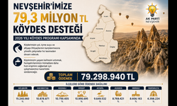 Nevşehir’e 79,3 Milyon TL KÖYDES Ödeneği