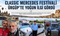 Classic Mercedes Festivali Ürgüp'te Yoğun İlgi Gördü