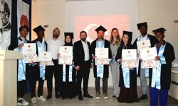 NEVÜ TÖMER'de Uluslararası Öğrenciler Mezuniyet Sevinci Yaşadı