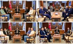 Siyasi Parti İl Başkanlarından Vali Hüseyin Kök'e Hayırlı Olsun Ziyaretleri