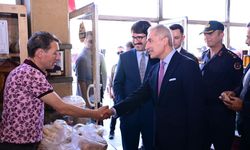 Vali Hüseyin Kök, Ürgüp'te Esnaf ve Vatandaşlarla Buluştu
