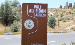 Göreme'de Yeni Caddeye Emniyet Genel Müdürü Ali Fidan'ın Adı Verildi