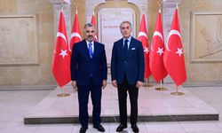 Türk Telekom Genel Müdürü Ebubekir Şahin'den Vali Hüseyin Kök'e Ziyaret