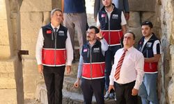 Kapadokya Alan Başkanı Cem Aslanbay, Mustafapaşa Eleni Kilisesi'nde İncelemelerde Bulundu