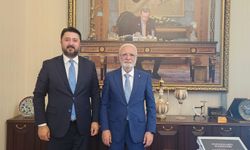 Milletvekili Emre Çalışkan'dan AK Parti Genel Başkan Vekili Mustafa Elitaş'a Ziyaret