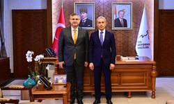 Eskişehir Vali Yardımcısı Adem Keleş'ten Vali Hüseyin Kök'e Ziyaret