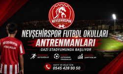 Nevşehirspor Futbol Okulları antrenmanları Gazi Stadyumu’nda başlıyor