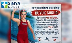Nevşehir Simya Koleji'nde Büyük Gurur: Ada Naz Çıtak'tan 4'te 4!
