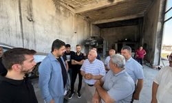 Milletvekili Emre Çalışkan’dan Lale Sanayi Sitesi’ndeki Yangının Ardından Geçmiş Olsun Ziyareti