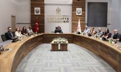 Kapadokya Alan Başkanı Aslanbay Başkanlığında Tarihi Kiliselerin Mevcut Durumu Görüşüldü
