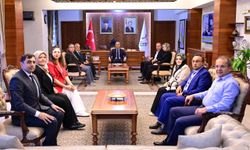 BÜRO MEMUR-SEN NEVŞEHİR ŞUBE YÖNETİMİNDEN VALİ HÜSEYİN KÖK'E ZİYARET