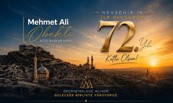 NTSO Başkan Adayı Mehmet Ali Öbekli'nden Nevşehir'in İl Oluşunun 72. Yılı Mesajı