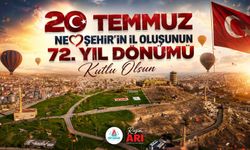 Belediye Başkanı Rasim Arı’dan Nevşehir’in İl Oluşunun 72. Yıldönümü Mesajı