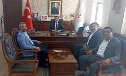 Belediye Başkanlarından Kaymakam Emre Konak’a Hayırlı Olsun Ziyareti
