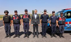 Kaymakam Göktuğ Muhsin Yeğin'den Jandarma Uygulama Noktasına Ziyaret