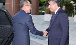 Kore Cumhuriyeti Türkiye Büyükelçisi Sukjong Boo’dan NEVÜ Rektörü Aktekin’e Ziyaret
