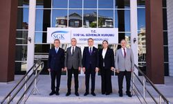Vali Hüseyin Kök’ten SGK İl Müdürlüğüne Ziyaret