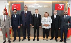 Derinkuyu Kaymakamı Göktuğ Muhsin Yeğin, BBP Heyetini Kabul Etti